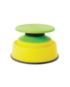 GONGE Build N’ Balance Tilting Discs Set, Yellow/Green/Gray, Set Of 2 Discs