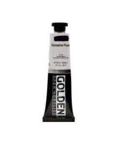 Golden OPEN Acrylic Paint, 2 Oz Tube, Dioxazine Purple