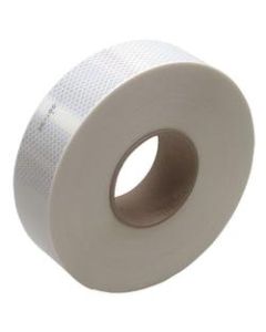 3M 983 Reflective Tape, 3in Core, 2in x 50 Yd., White, Case of One Roll