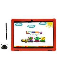 Linsay F10IPS Tablet, 10.1in Screen, 2GB Memory, 32GB Storage, Android 10, Kids Red