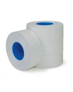 Office Depot Brand 2-Line Price-Marking Labels, White, 1,000 Labels Per Roll, Pack Of 4 Rolls