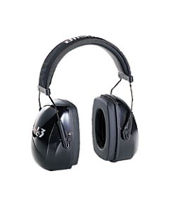 Leightning L3 Noise Reduction Over-The-Head Earmuffs, Black