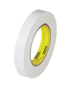 3M 256 Flatback Tape, 3in Core, 0.75in x 60 Yd., White, Case Of 48
