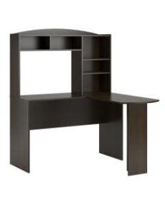 Ameriwood Home Sutton L-Desk With Hutch, Espresso