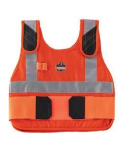 Ergodyne Chill-Its Phase Change Cooling Vest, Premium Flame-Resistant, Small/Medium, Orange