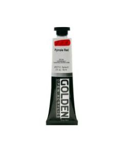 Golden OPEN Acrylic Paint, 2 Oz Tube, Pyrrole Red