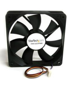 Star Tech.com 120x25mm Computer Case Fan with PWM - Pulse Width Modulation Connector - Add a Variable Speed, PWM-controlled Cooling Fan to your Computer Case - case fan - pwm fan - computer fan - 120mm fan - computer cooling fan