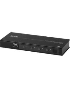 ATEN 4-Port True 4K HDMI Switch - 4096 x 2160 - 4K - 4 x 1 - 1 x HDMI Out