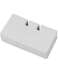 Lorell Desktop Rotary Card File Refill - For 4in x 2.50in Size Card - White