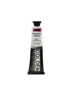 Golden OPEN Acrylic Paint, 2 Oz Tube, Quinacridone Magenta