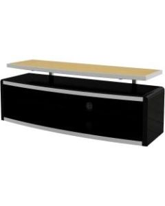 AVF STG1250A-A: Options Stage TV Stand 1250 - Up to 55in Screen Support - 165.35 lb Load Capacity - 4 x Shelf(ves) - 21.7in Height - Floor - Oak, Walnut, Black, White
