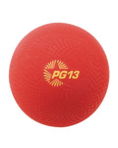 Champion Sports Playground Ball, 13in, Red