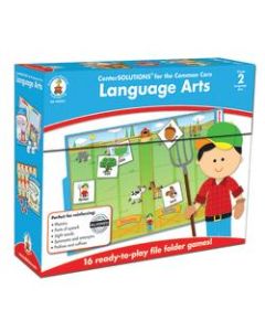 Carson-Dellosa Education Language Arts File Folder Games, Grade 2