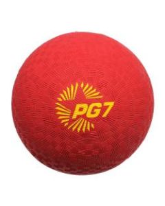 Champion Sports Playground Ball, 7in, Red