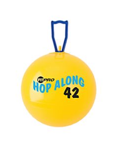 Champion Sports FitPro Pon Pon Hop-Along Ball, 16 1/2in, Yellow