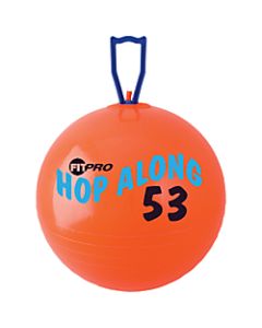 Champion Sports FitPro Pon Pon Hop-Along Ball, 20 1/2in, Red