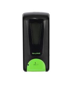 Alpine Wall-Mount Automatic Gel Hand Sanitizer Dispenser, Black