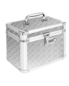 IdeaStream Vaultz Locking Personal Storage Box, 7-1/2inH x 7inW x 7inD, Black