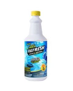 Green Gobbler Refresh Drain & Disposal Cleaner, Citrus Scent, 32 Oz, Pack Of 3