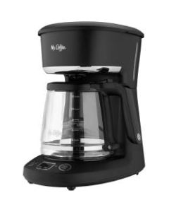 Mr. Coffee 12-Cup Programmable Coffeemaker, Black