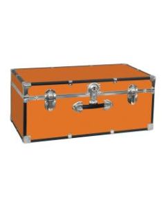 Seward Essential Trunk With Lock, 12 1/4in x 30in x 15 3/4in, Orange