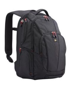 Case Logic BEBP-215 BLACK Carrying Case (Backpack) for 16in Apple iPad - Black - Polyester, Mesh Cover, Foam Interior - Shoulder Strap, Handle - 19.7in Height x 14in Width x 12in Depth