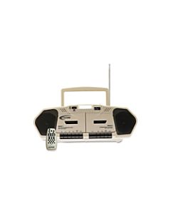 Califone Music Maker Plus Multimedia Player With AM/FM Radio, 8 1/2inH x 6 1/2inW x 18 1/4inD, Beige, CII2395AV02