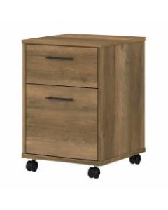Bush Furniture Key West 2-Drawer Mobile File Cabinet, Reclaimed Pine, Standard Delivery