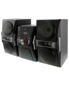 iLive IHB624B Micro Hi-Fi Bluetooth CD Stereo System With AM/FM Radio, Black