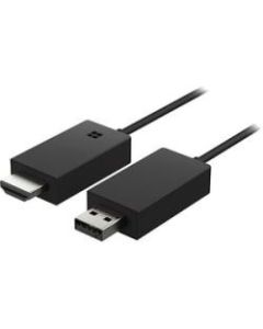 Microsoft Wireless Display Adapter - 1 Output Device - 23 ft Range - 1 x USB - 1 x HDMI Out - Wireless LAN