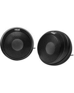 Adesso Xtream S4 USB-Powered Desktop Computer Speaker with Dynamic Sound - 5W x 2 - Works with Zoom, Microsoft Team, Skype, Webex and Google Meet