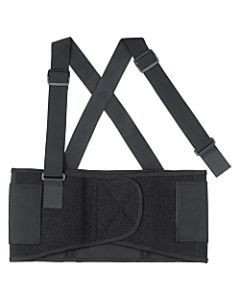 1650 L Black Economy Elastic Back Support