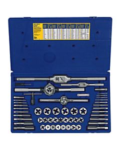 IRWIN Metric Tap and Hex Die Set, 41 Pieces