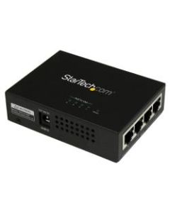 StarTech.com 4 Port Gigabit Midspan - PoE+ Injector - 802.3at and 802.3af