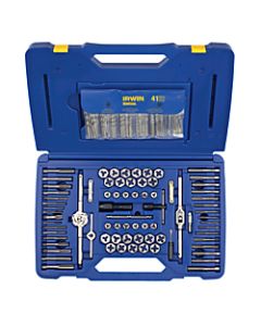 117-pc Machine Screw/Fractional/Metric Tap & Hex Die and Drill Bit Deluxe Set