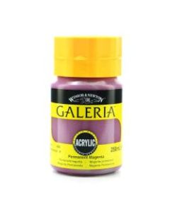 Winsor & Newton Galeria Flow Formula Acrylic Colors, 250 mL, Permanent Magenta, 488, Pack Of 2