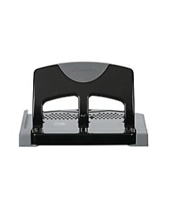 Swingline SmartTouch Low-Force 3-Hole Punch, Black/Gray