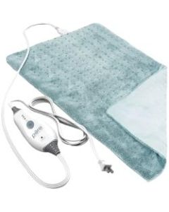 Pure Enrichment PureRelief Deluxe Heating Pad, 11-1/2in x 23-1/2in, Sea Glass