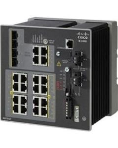 Cisco IE-4000-8T4G-E Layer 3 Switch - 12 Ports - Manageable - Gigabit Ethernet, Fast Ethernet - 10/100/1000Base-T, 100Base-X, 1000Base-X - TAA Compliant - 3 Layer Supported - 4 SFP Slots - Power Supply - Twisted Pair, Optical Fiber - Rail-mountable