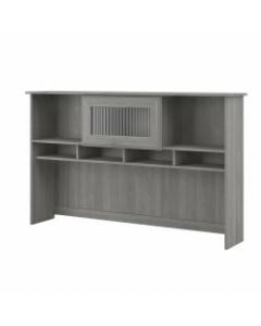 Bush Furniture Cabot 60inW Hutch, Modern Gray, Standard Delivery