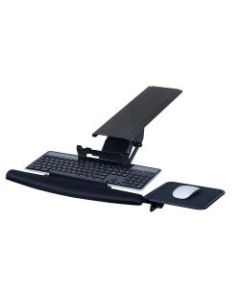 Mount-It! MI-7133 Underdesk Keyboard Tray Drawer, 10inH x 7inW x 22inD, Black