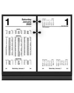 AT-A-GLANCE Financial Daily Desk Calendar Refill, 3-1/2in x 6in, January To December 2022, S17050