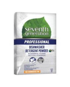 Seventh Generation Professional Free And Clear Natural Automatic Dishwasher Powder, 75-Oz Box