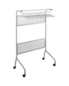 Safco Impromptu Garment Rack, Silver