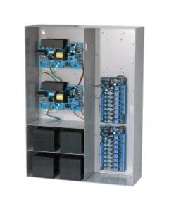 Altronix MAXIMAL33 Proprietary Power Supply - Wall Mount - 110 V AC Input - 12 V DC @ 5.5 A, 24 V DC @ 5.7 A Output - 16 +12V Rails