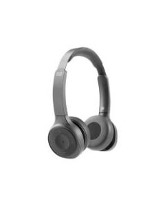 Cisco Headset 730 - Headset - on-ear - Bluetooth - wireless - active noise canceling - carbon black - with charging stand - for Cisco DX70, DX80; IP DECT Phone 6825; IP Phone 88XX; Unified Wireless IP Phone 8821