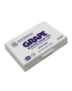 Ready 2 Learn Scented Stamp Pads, Grape Scent, 2 1/4in x 3 3/4in, Purple, Pack Of 6