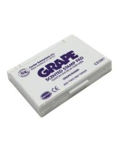 Ready 2 Learn Scented Stamp Pads, Grape Scent, 2 1/4in x 3 3/4in, Purple, Pack Of 6