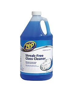 Zep Streak-Free Glass Cleaner, 128 Oz Bottle
