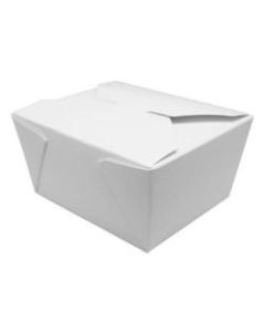 Karat Fold-To-Go Boxes, 30 Oz, White, Case Of 450 Boxes
